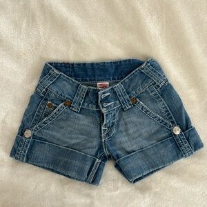 True Religion Jean shorts with rolled cuff - Size 25